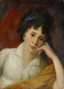 Portrett av Ekaterina Fyodorovna Muravyova-Apostol, født Kolokoltseva 1771-1848