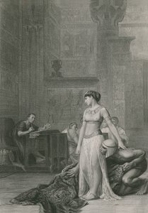 Cleopatra og Cæsar av Jean Leon Gerome