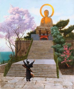 Japanere ber om en guddommelighet av Jean Leon Gerome