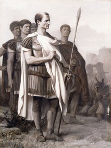 Julius Cæsar og hans stab, av Jean Leon Gerome