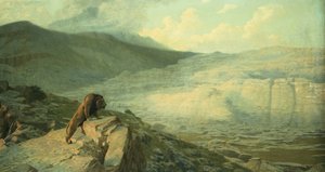 Løve på vakt, av Jean Leon Gerome
