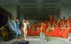 Phryne foran Areopage av Jean Leon Gerome