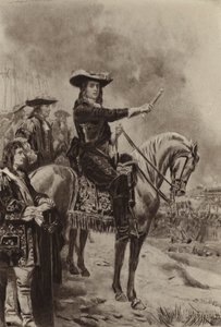 Marlborough på Blenheim (fotogravyr) av Jean Leon Gerome Ferris