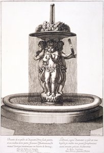 Fontene av Louis Lerambert i Versailles, 1673 av Jean Lepautre