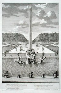 Fontene med Triton og sirener, Versailles av Jean Lepautre