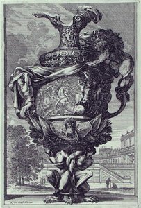 Hageskulptur, utgitt ca. 1670 (gravering) (se også 172935)