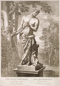 State of a Satyr av Philip de Buyster i Versailles, 1675