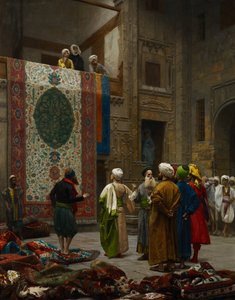 Teppehandleren av Jean Leon Gerome