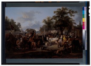 Landsbymessen av Jean Louis (1744 1829) De Marne