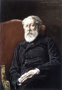 Portrett av Hetzel av Meissonnier i 1879, ""Les Hommes d