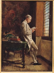 The Reader in White, 1857