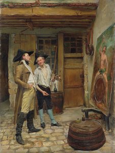 Skiltmaleren, 1872 av Jean Louis Ernest Meissonier
