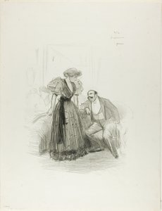 På en kveldsfest av Jean Louis Forain