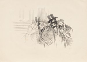 På børsen av Jean Louis Forain