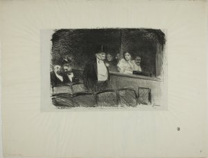 På Teateret av Jean Louis Forain