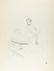 Forain, Lithograph von Jean-Louis Forain
