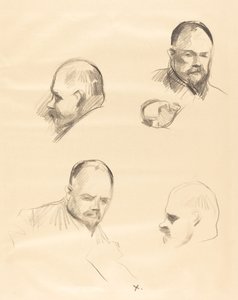 Fire skisser av Ambroise Vollard av Jean Louis Forain