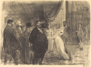 Gambling rom av Jean Louis Forain