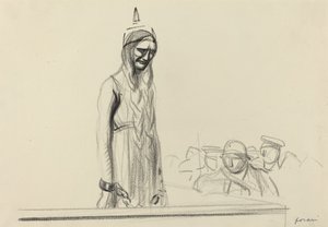 Germania foran dommerne av Jean Louis Forain