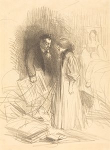 "Jeg tør ikke ta dem ned ... det ville skade ham for mye." av Jean Louis Forain