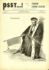 Illustrasjon av Jean-Louis Forain (1852-1931) i Psst...! av Jean Louis Forain