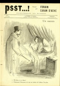 Illustrasjon av Jean-Louis Forain (1852-1931) i Psst...! av Jean Louis Forain