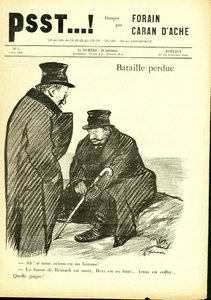 Illustrasjon av Jean-Louis Forain (1852-1931) i Psst...! av Jean Louis Forain