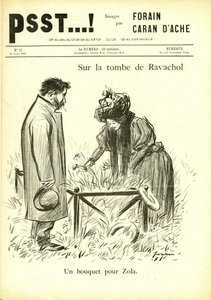 Illustrasjon av Jean-Louis Forain (1852-1931) i Psst...! av Jean Louis Forain