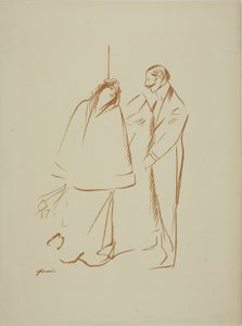 I garderoben av Jean Louis Forain