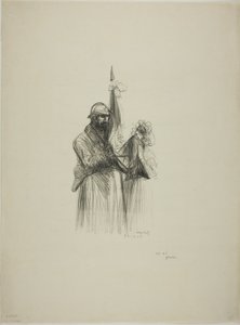 Kysser flagget av Jean Louis Forain