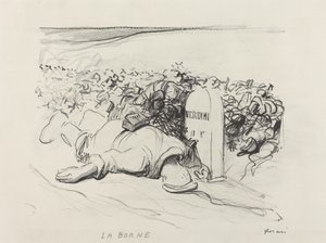 La Borne, Verdun, ca. 1916. av Jean Louis Forain