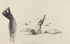 Angrepet på en engelsk "høyborg" av Jean Louis Forain