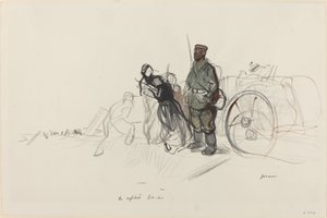 Le replis boche, ca. 1914-1919 von Jean Louis Forain
