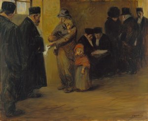 Rettshjelp, 1900-1910-tallet av Jean Louis Forain