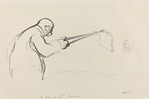 Herr Clemenceau. Cte Czernins brev av Jean Louis Forain