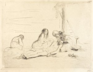 Pietà (erste Platte) von Jean Louis Forain
