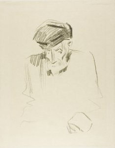 Portrett av Renoir, andre plate av Jean Louis Forain