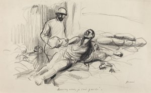 Vær trygg; Jeg er igjen. av Jean Louis Forain