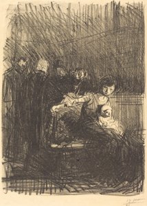Høringens pause av Jean Louis Forain