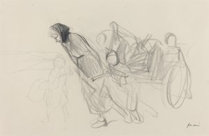 Flyktninger av Jean Louis Forain