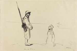 På Rhinen av Jean Louis Forain