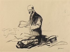 Hatten til Marshall Foch av Jean Louis Forain