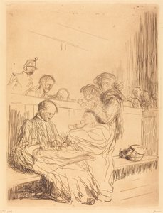 Fangen og barnet av Jean Louis Forain
