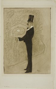 The Toff med en bukett av Jean Louis Forain