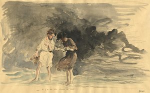 Det er mais i havet! av Jean-Louis Forain