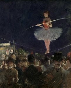 Tight-Rope Walker, ca. 1885 av Jean Louis Forain