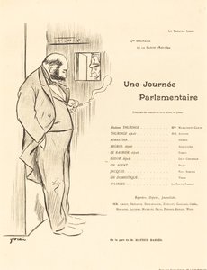 En stortingsdag av Jean Louis Forain