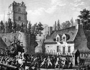 Fransk revolusjon: Pierre Victor de Besenval de Brunstatt, Baron de Besenval (1721-1791) førte til Brie Comte Robert 10. august