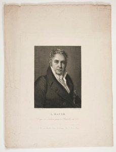 Portrett av Jacques Louis David av Jean Louis Potrelle