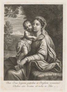 Madonna og barn av Jean Louis Roullet
